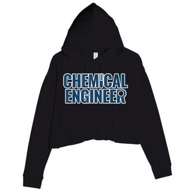 Chemical Engineering Chemical Engineer Funny For Men Crop Fleece Hoodie