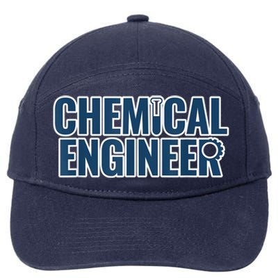 Chemical Engineering Chemical Engineer Funny For Men 7-Panel Snapback Hat