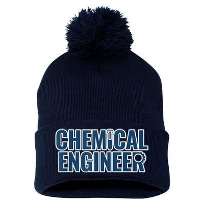 Chemical Engineering Chemical Engineer Funny For Men Pom Pom 12in Knit Beanie