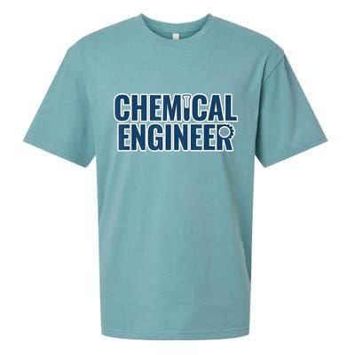 Chemical Engineering Chemical Engineer Funny For Men Sueded Cloud Jersey T-Shirt