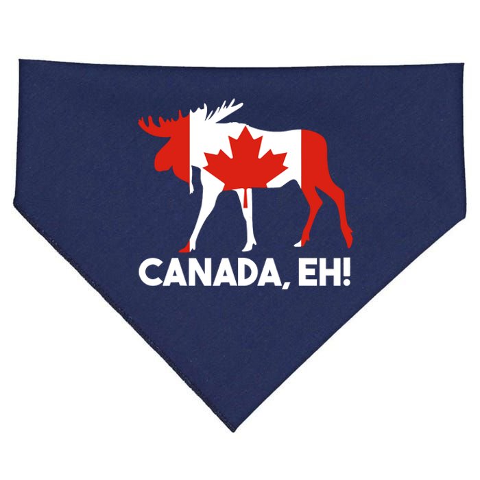 Canada Eh! Canadian Flag USA-Made Doggie Bandana