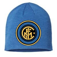 Cool European soccer Inter Milan Fc Logo Soccer Jersey Sustainable Beanie