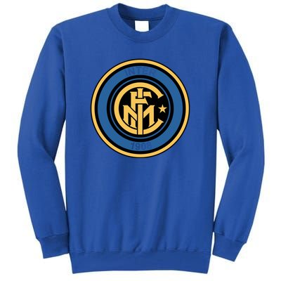 Cool European soccer Inter Milan Fc Logo Soccer Jersey Tall Sweatshirt