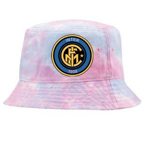 Cool European soccer Inter Milan Fc Logo Soccer Jersey Tie-Dyed Bucket Hat