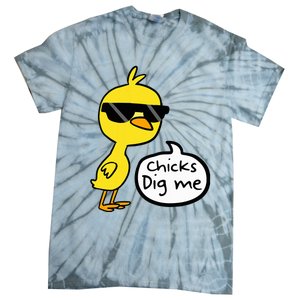 Cute Easter Chicks Dig Me Tie-Dye T-Shirt