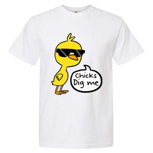 Cute Easter Chicks Dig Me Garment-Dyed Heavyweight T-Shirt