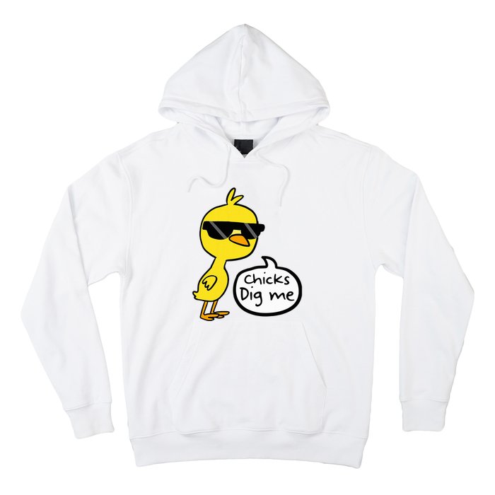 Cute Easter Chicks Dig Me Hoodie