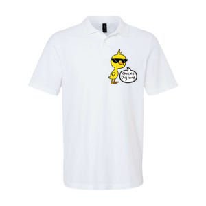 Cute Easter Chicks Dig Me Softstyle Adult Sport Polo