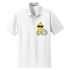 Cute Easter Chicks Dig Me Dry Zone Grid Polo