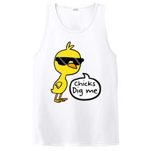 Cute Easter Chicks Dig Me PosiCharge Competitor Tank