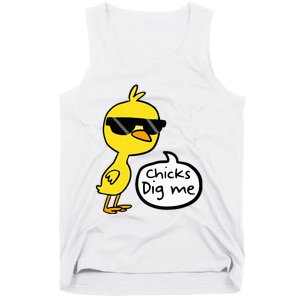 Cute Easter Chicks Dig Me Tank Top