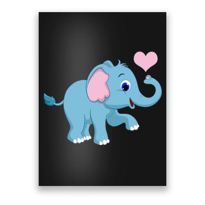 Cute Elephant Poster