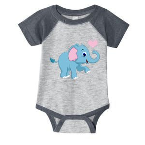 Cute Elephant Infant Baby Jersey Bodysuit