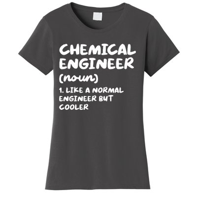 Chemical Engineer Definition Funny Engineering Women's T-Shirt