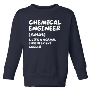 Chemical Engineer Definition Funny Engineering Toddler Sweatshirt