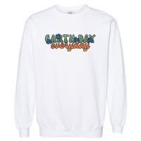 Cute Earth Day Everyday Retro Garment-Dyed Sweatshirt