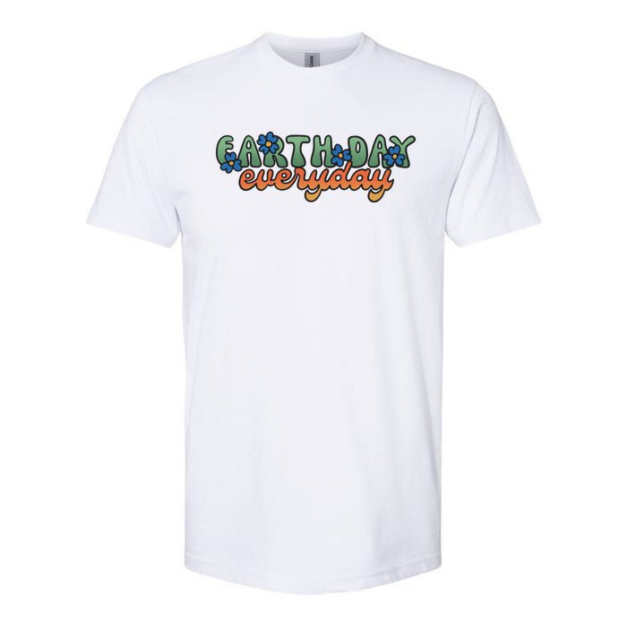 Cute Earth Day Everyday Retro Softstyle CVC T-Shirt