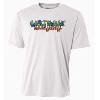 Cute Earth Day Everyday Retro Cooling Performance Crew T-Shirt