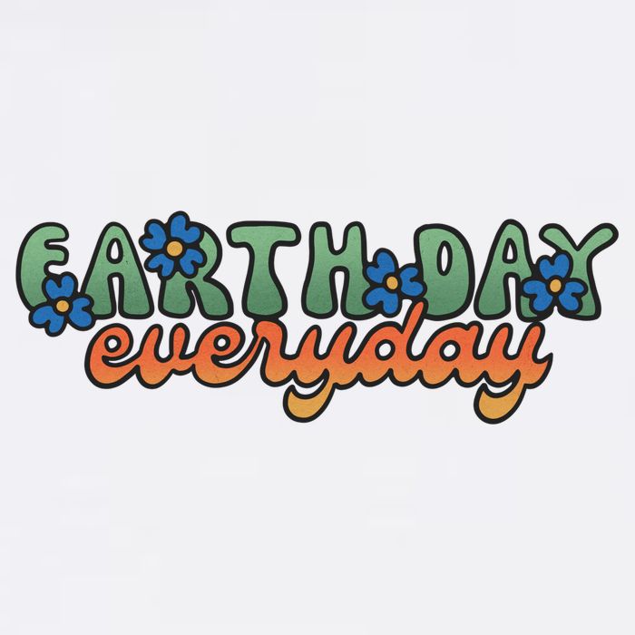 Cute Earth Day Everyday Retro Cooling Performance Crew T-Shirt