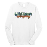 Cute Earth Day Everyday Retro Long Sleeve Shirt