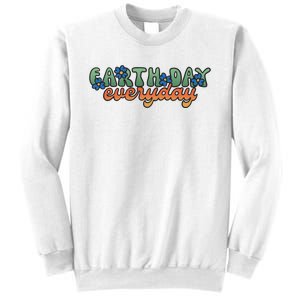 Cute Earth Day Everyday Retro Sweatshirt