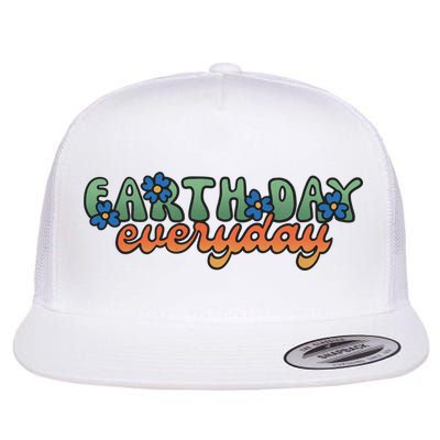 Cute Earth Day Everyday Retro Flatbill Hat