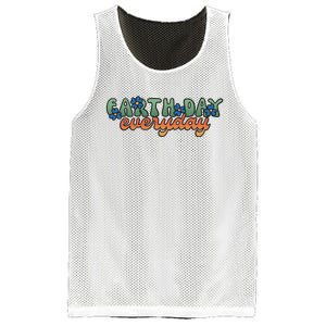 Cute Earth Day Everyday Retro Mesh Reversible Basketball Jersey Tank