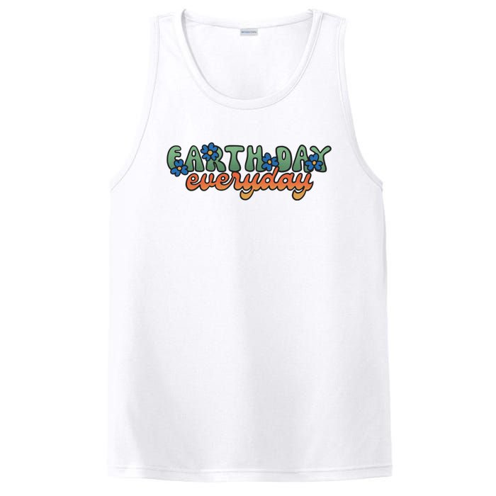 Cute Earth Day Everyday Retro PosiCharge Competitor Tank