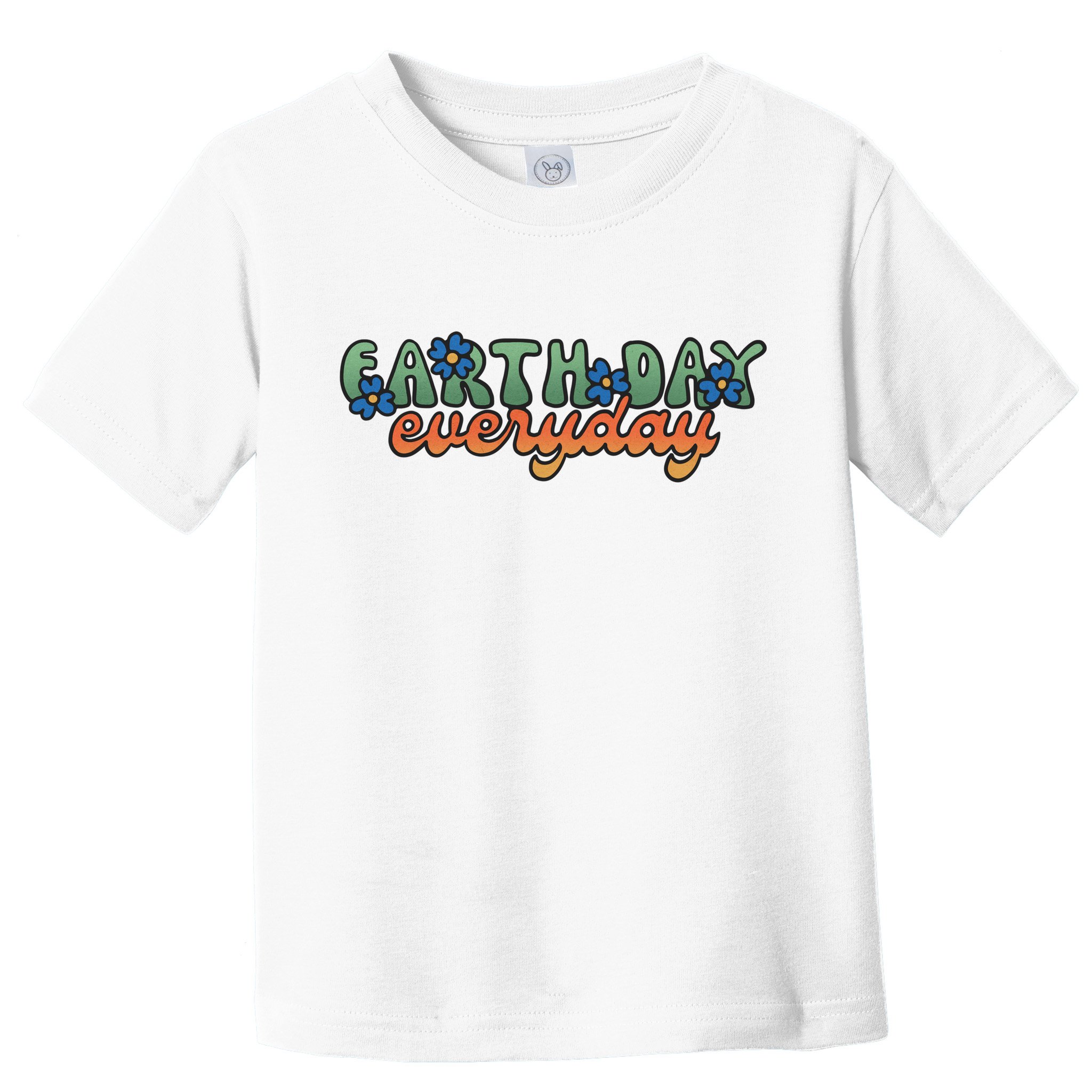 Cute Earth Day Everyday Retro Toddler T-Shirt