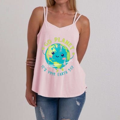 Cute Earth Day Cute Women's Strappy Tank