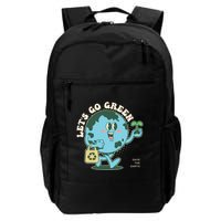 Cute Earth Day Lets Go Green Save The Earth Backpack