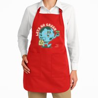 Cute Earth Day Lets Go Green Save The Earth Apron