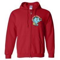 Cute Earth Day Lets Go Green Save The Earth Full Zip Hoodie