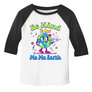 Cute Earth Day Be Kind To Our Ma Ma Earth Cool Retro Planet Gift Toddler Fine Jersey T-Shirt