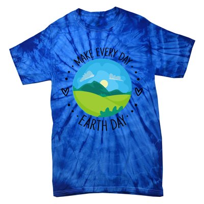 Cute Earth Day Everyday Gift Tie-Dye T-Shirt