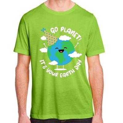 Cute Earth Day Go Planet Its Your Earth Day Boy Adult ChromaSoft Performance T-Shirt