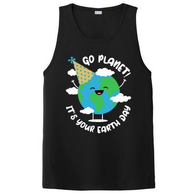 Cute Earth Day Go Planet Its Your Earth Day Boy PosiCharge Competitor Tank