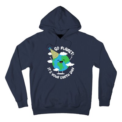 Cute Earth Day Go Planet Its Your Earth Day Boy Hoodie