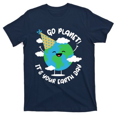 Cute Earth Day Go Planet Its Your Earth Day Boy T-Shirt