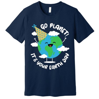 Cute Earth Day Go Planet Its Your Earth Day Boy Premium T-Shirt