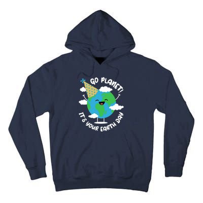 Cute Earth Day Go Planet Its Your Earth Day Boy Tall Hoodie