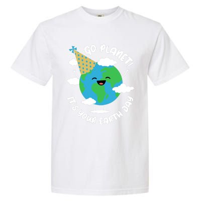 Cute Earth Day Go Planet Its Your Earth Day Boy Garment-Dyed Heavyweight T-Shirt