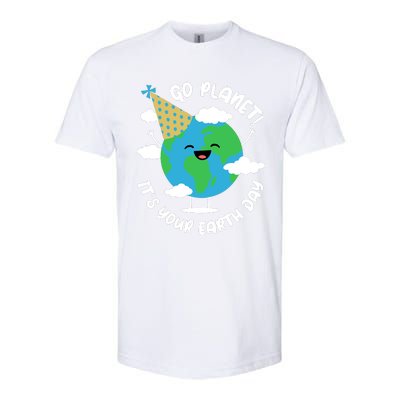 Cute Earth Day Go Planet Its Your Earth Day Boy Softstyle CVC T-Shirt