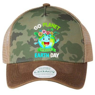 Cute Earth Day 2024 Go Planet Its Your Earth Day 2024 Legacy Tie Dye Trucker Hat