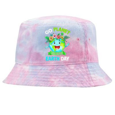 Cute Earth Day 2024 Go Planet Its Your Earth Day 2024 Tie-Dyed Bucket Hat