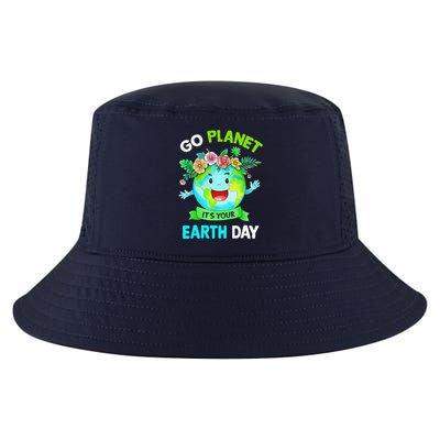 Cute Earth Day 2024 Go Planet Its Your Earth Day 2024 Cool Comfort Performance Bucket Hat