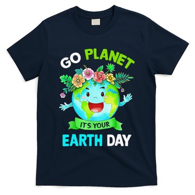 Cute Earth Day 2024 Go Planet Its Your Earth Day 2024 T-Shirt