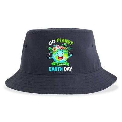 Cute Earth Day 2024 Go Planet Its Your Earth Day 2024 Sustainable Bucket Hat