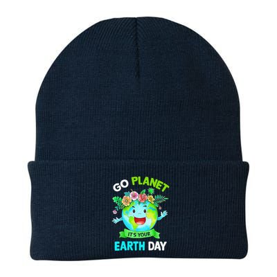 Cute Earth Day 2024 Go Planet Its Your Earth Day 2024 Beanie