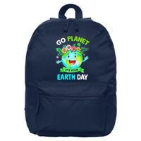 Cute Earth Day 2024 Go Planet Its Your Earth Day 2024 16 in Basic Backpack